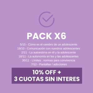 PACK 6 ENCUENTROS